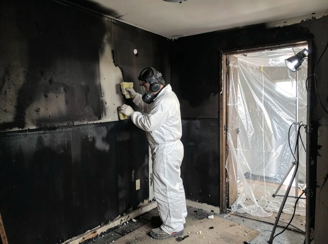 Fire Damage Restoration company in Zion Grove, PA
